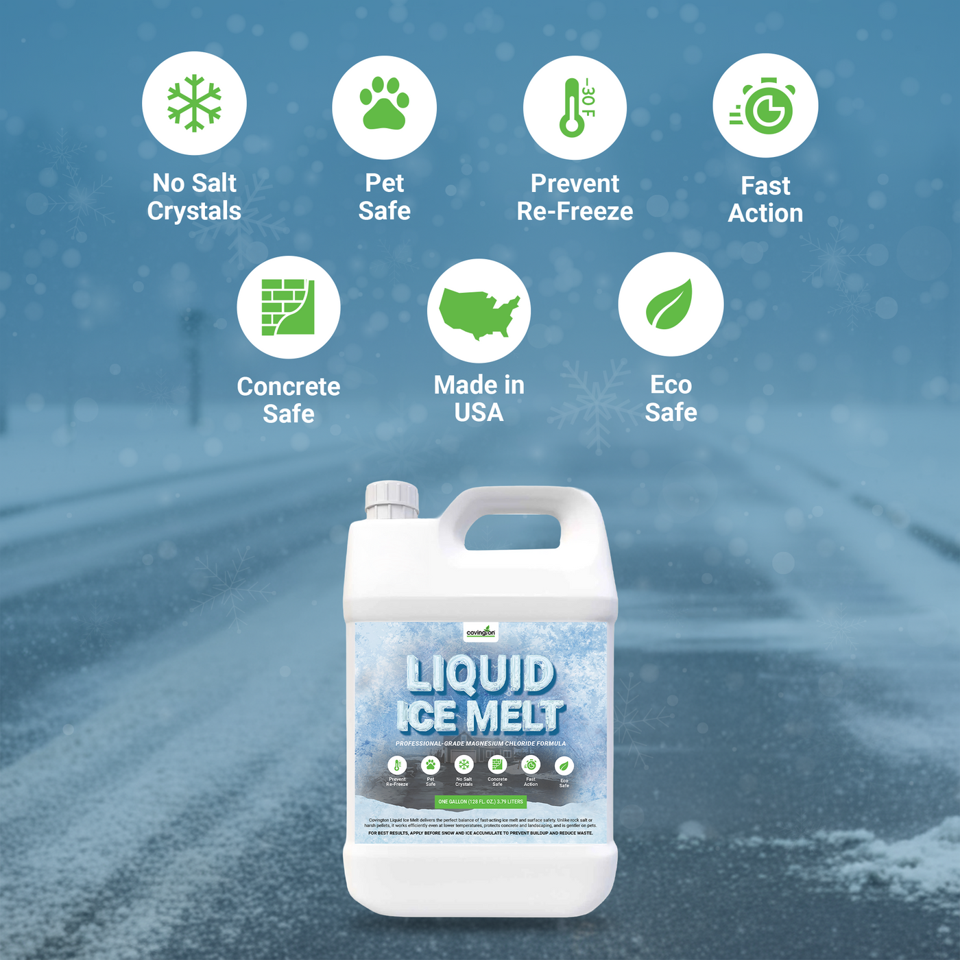 Liquid Ice Melt (1 Gallon)