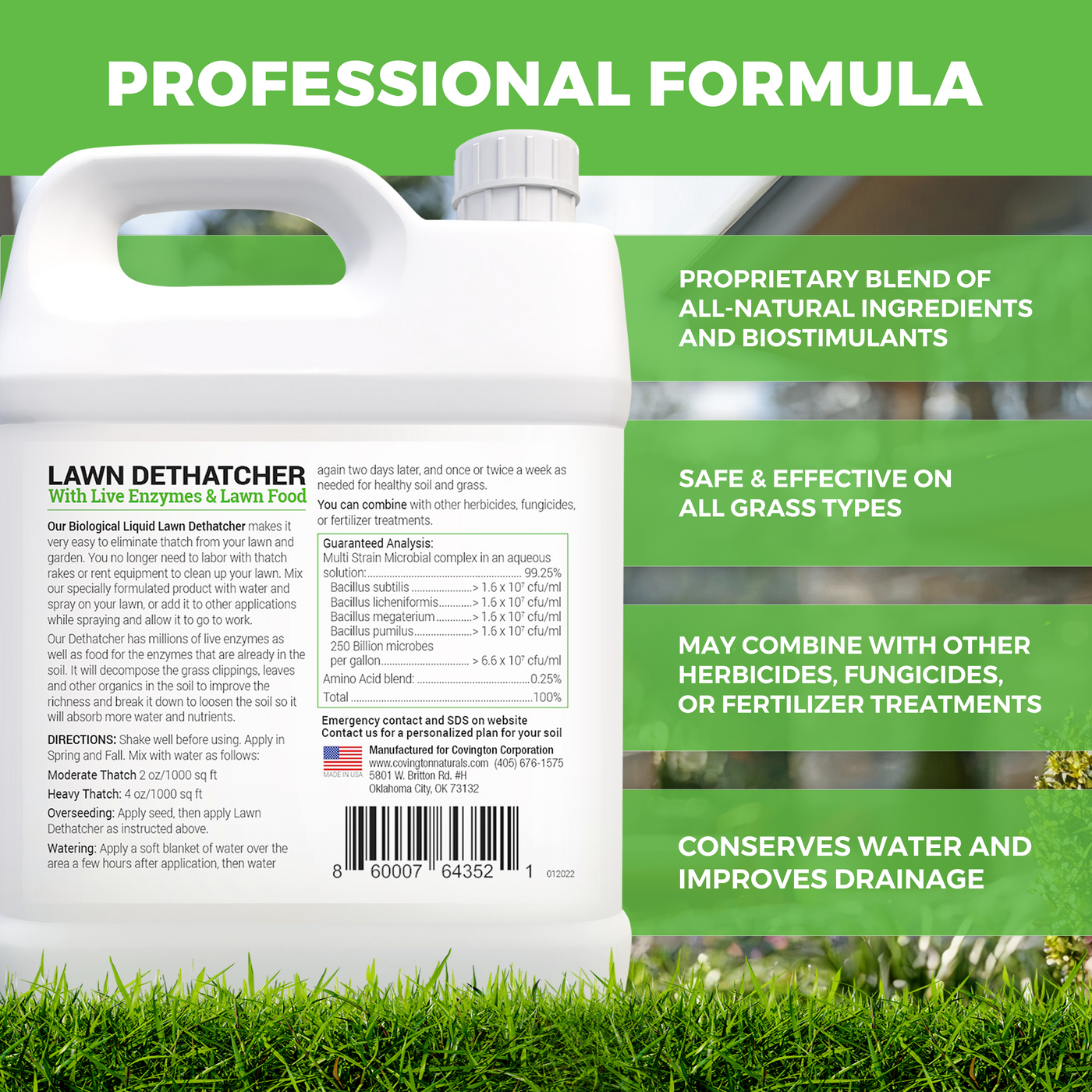 Liquid Lawn Dethatcher