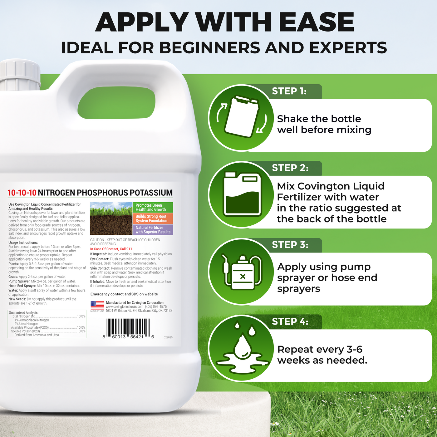 10-10-10 NPK Liquid Fertilizer