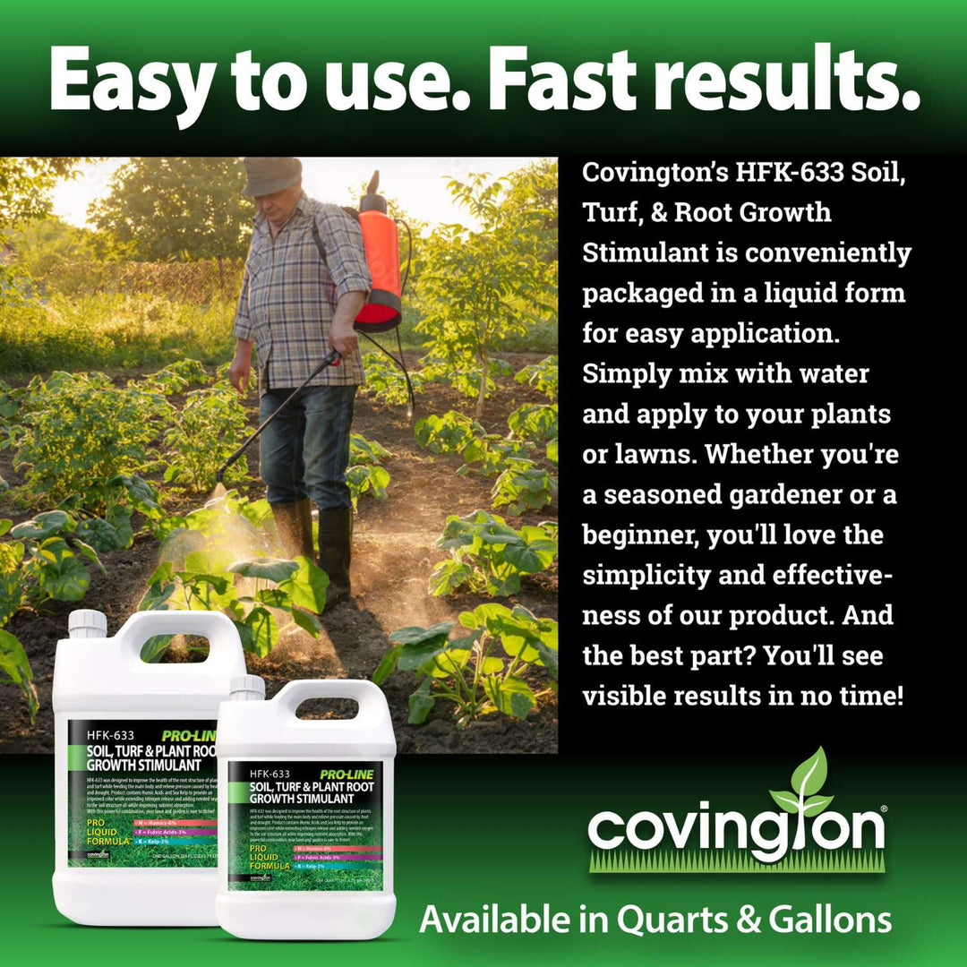plant root growth fertilizer PRO-LINE HFK-633 Root Growth Stimulant – Covington Naturals