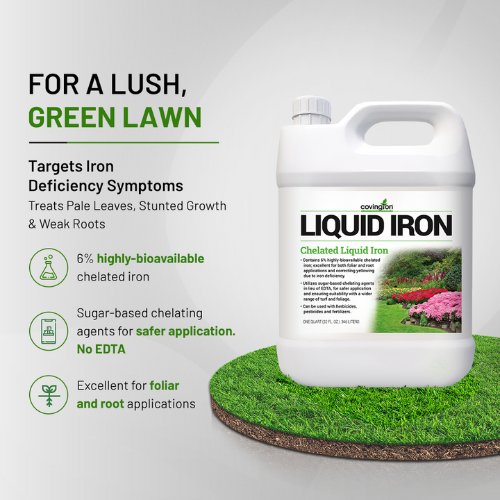 liquid herbicides for lawns Chelated Liquid Iron for Lawns & Plants