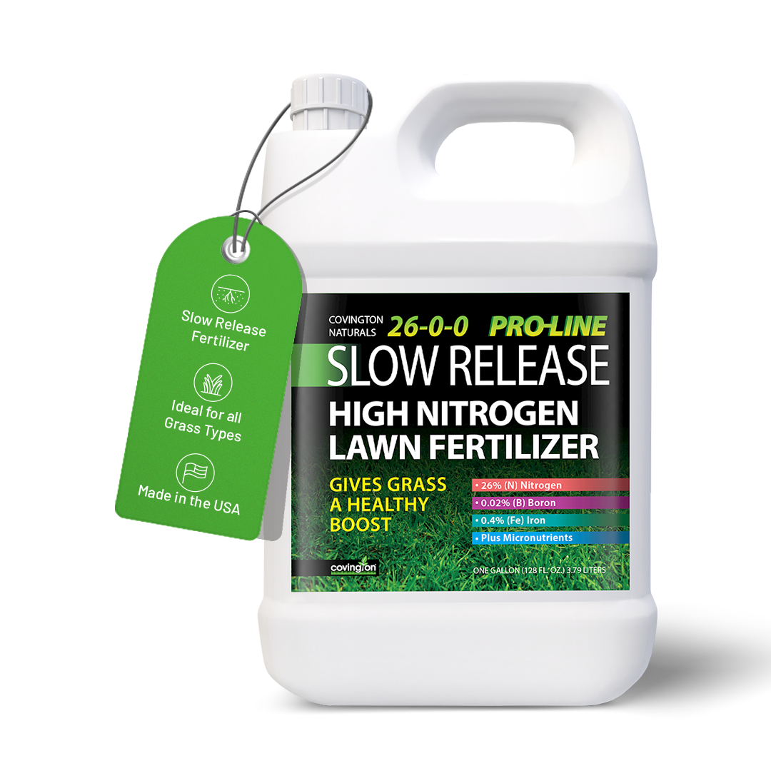 high nitrogen fertilizer for indoor plants ProLine Slow Release High Nitrogen Fertilizer Plus Micronutrients 26-0-0 4 Gallons