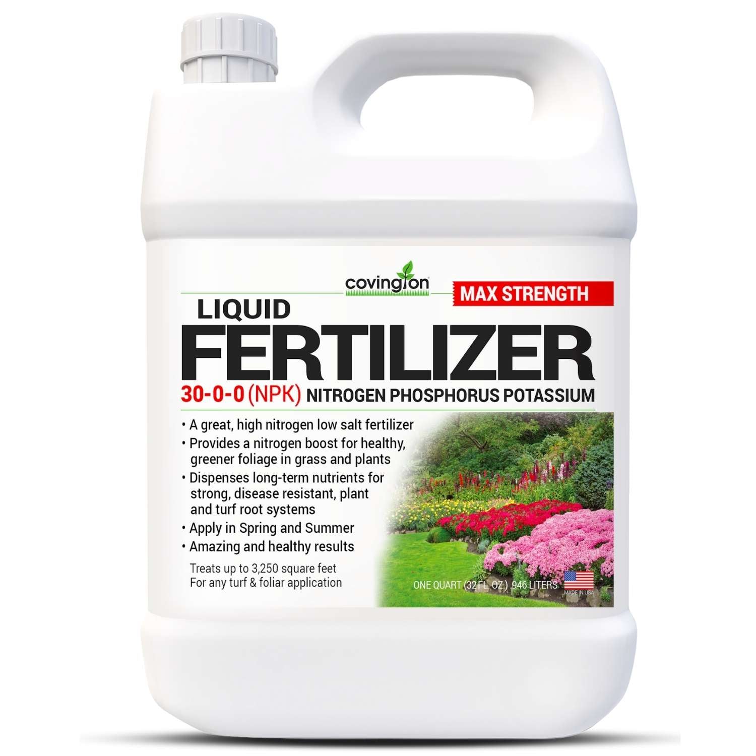 spray fertilizer for plants 30-0-0 NPK Liquid Fertilizer Case (12 Quarts)