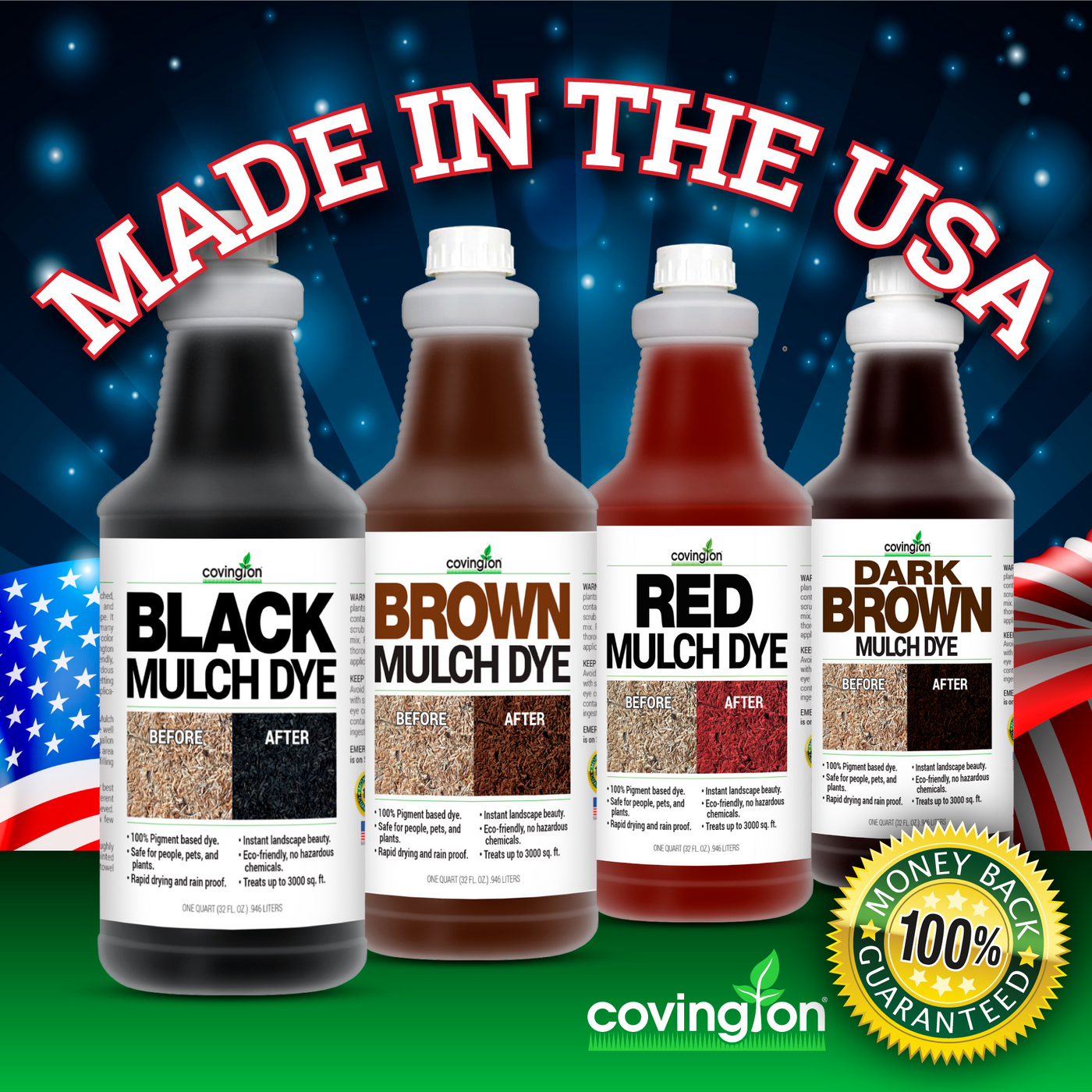 Mulch Dye Made in USA