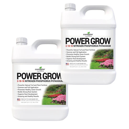 plant power fertilizer High Phosphorus Fertilizer, High Potassium Fertilizer, Liquid Potash Fertilizer for Grass 3-18-18 NPK Natural Lawn & Plant Food Fall Winter – Covington Naturals